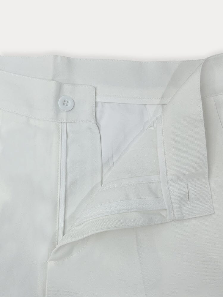 Pantalones de traje de corte recto
