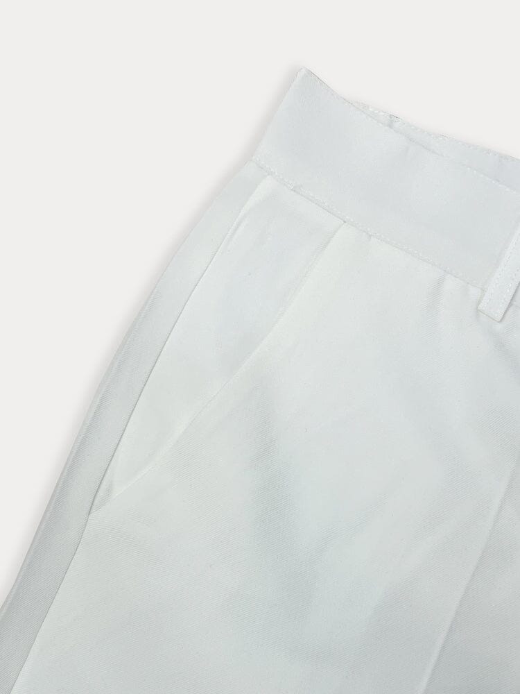 Pantalones de traje de corte recto