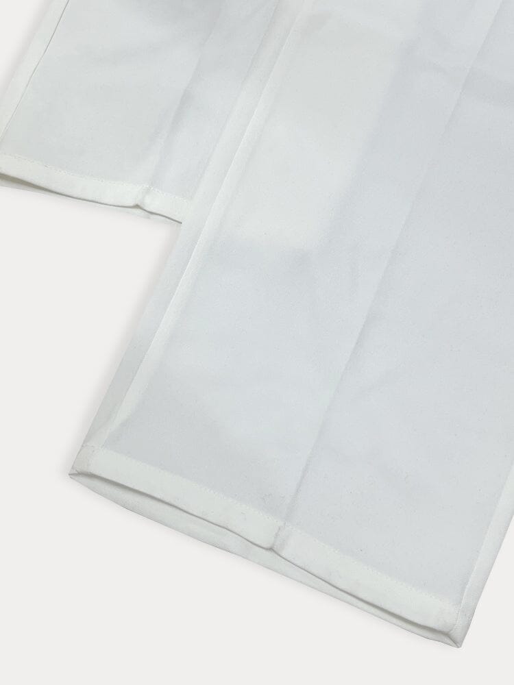Pantalones de traje de corte recto