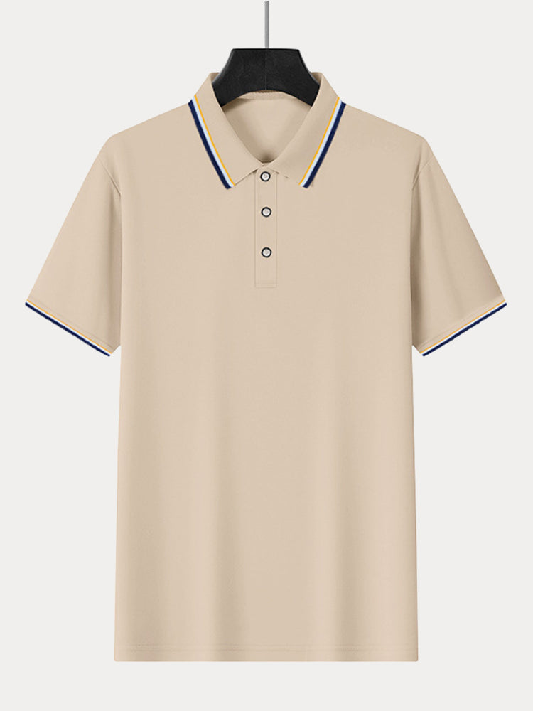 Polo de moda de corte holgado