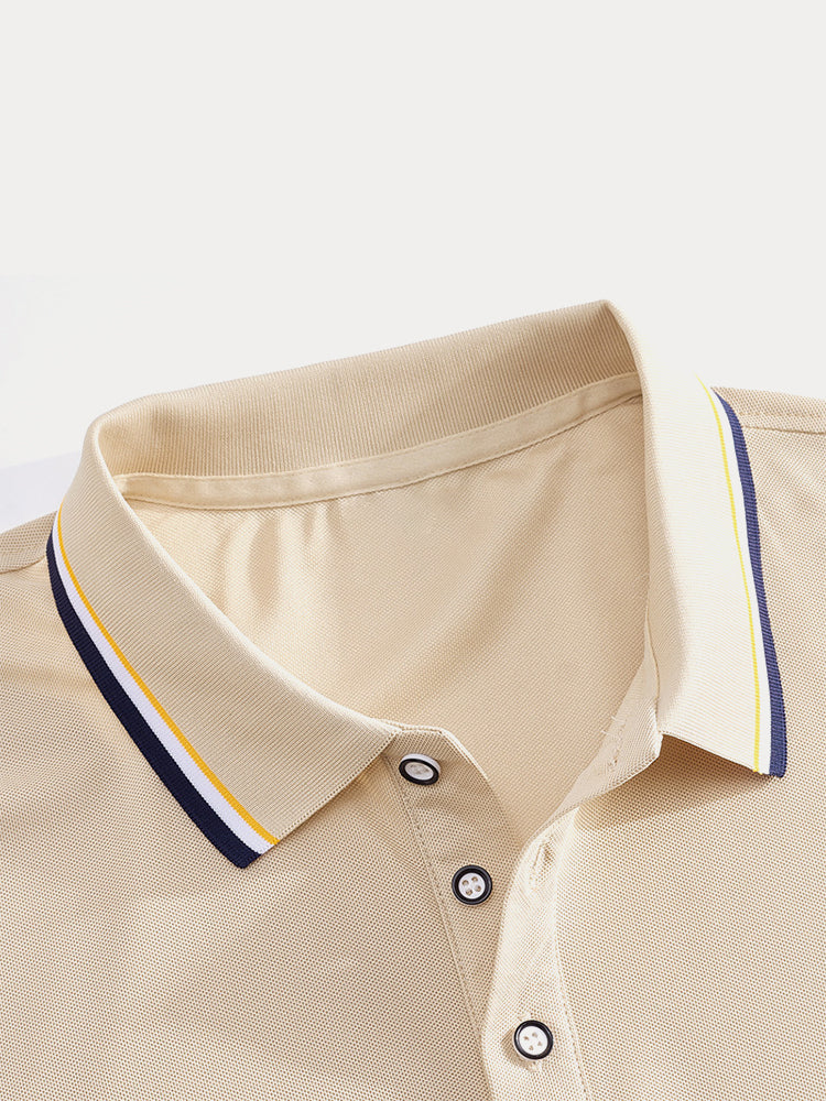 Polo de moda de corte holgado