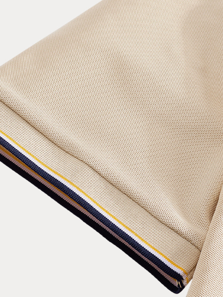 Polo de moda de corte holgado