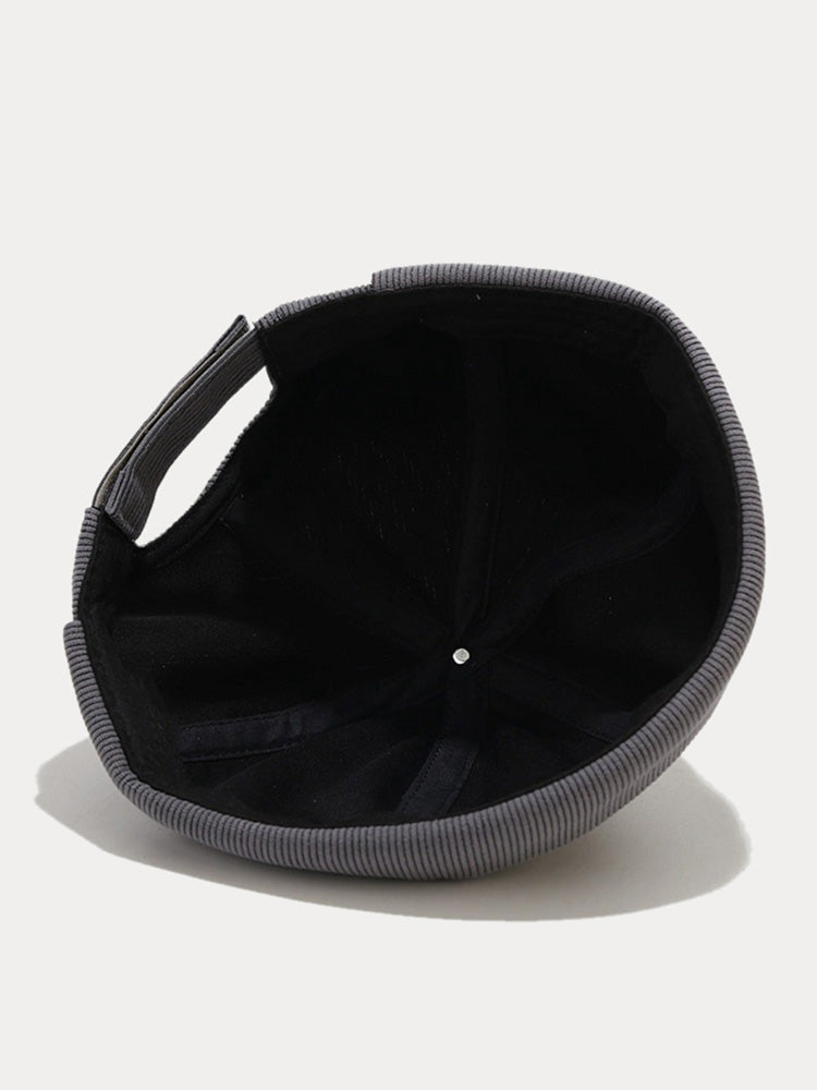 Gorro de pana sin visera clásico