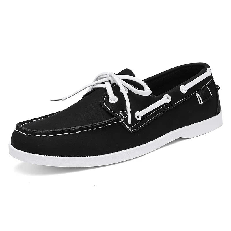 Mocasines de cuero