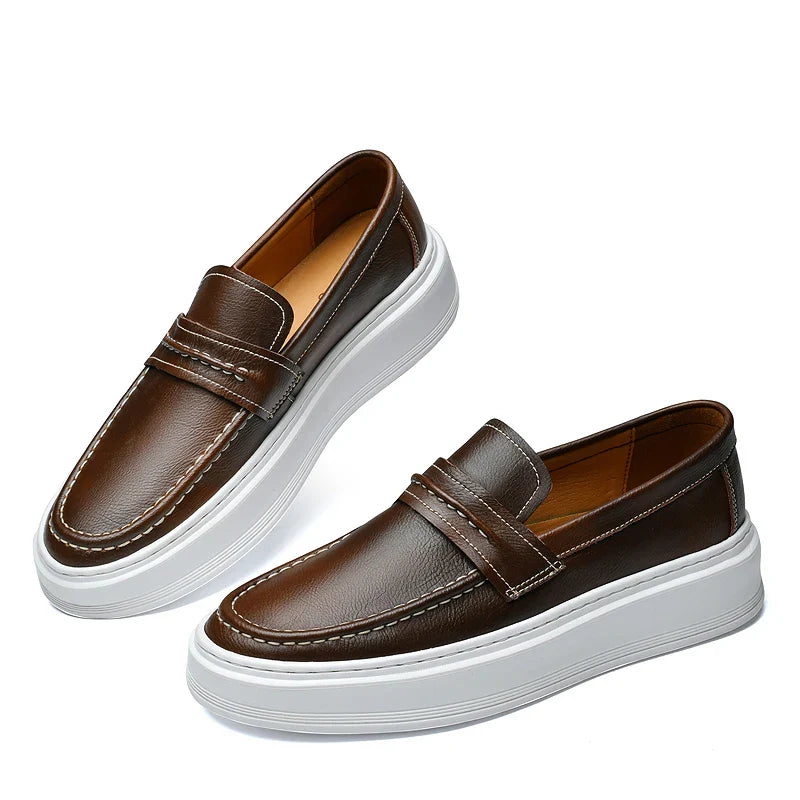 Zapatos náuticos de piel