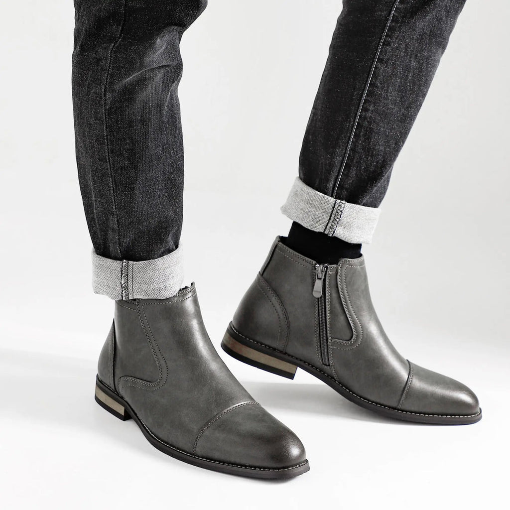 Botas Chelsea de piel