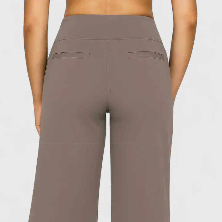 Pantalones con cintura elástica
