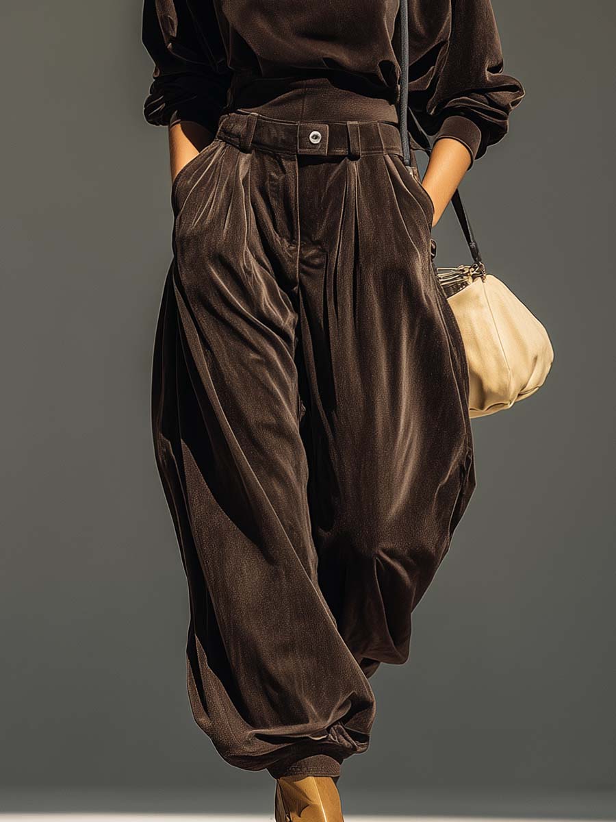 Alma – Conjunto de terciopelo vintage