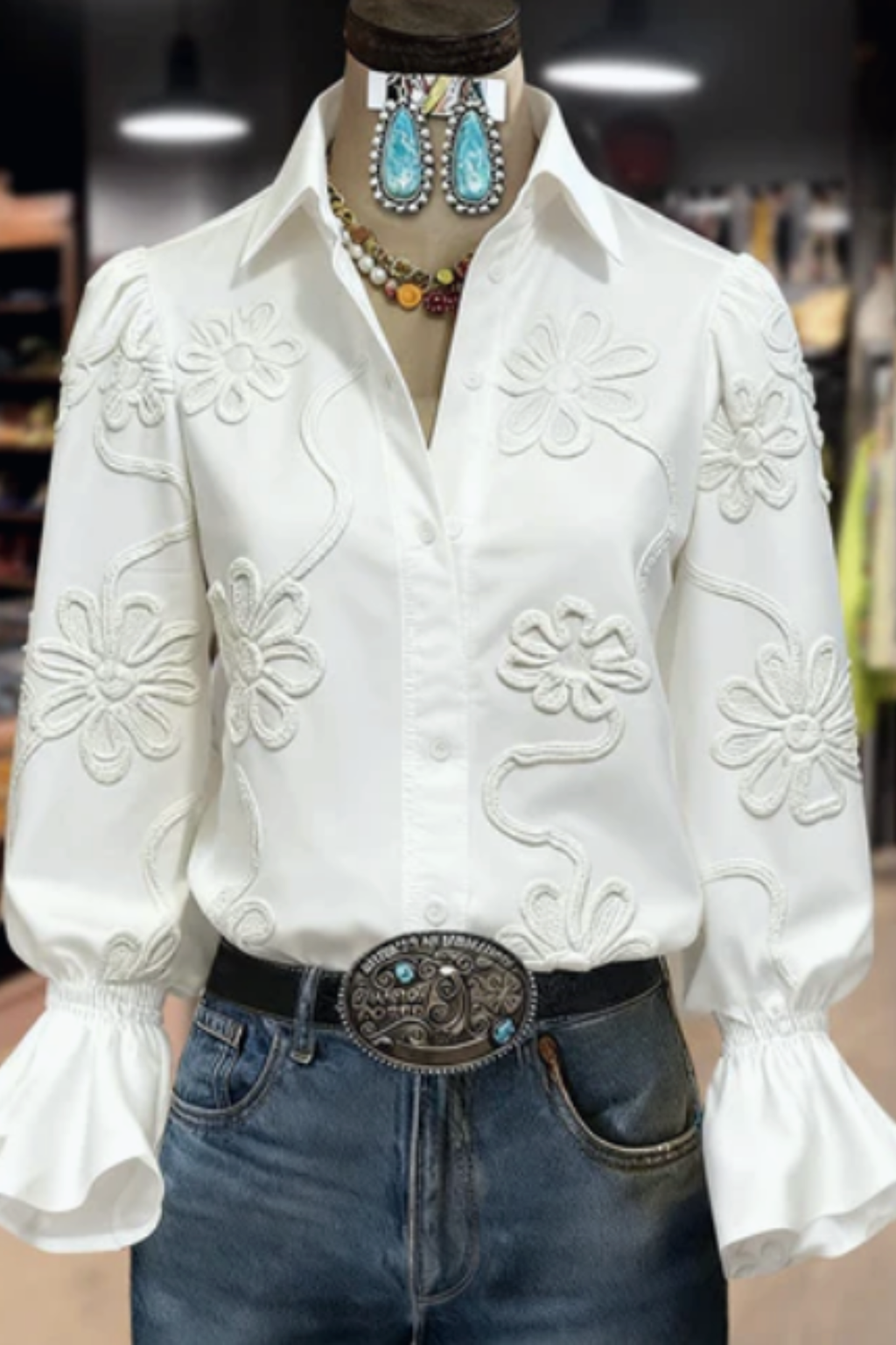 Blusa Encanto Bordado