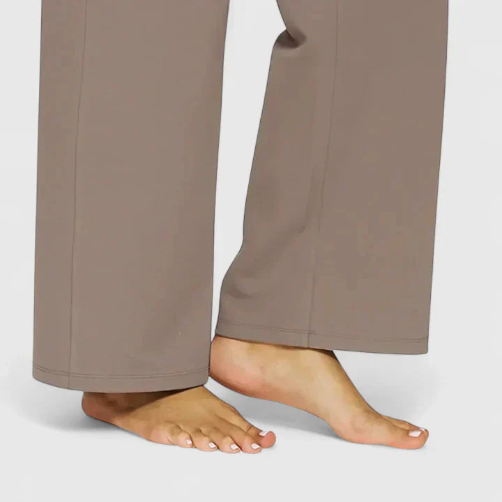 Pantalones con cintura elástica