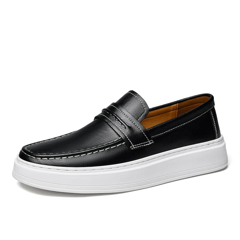 Zapatos náuticos de piel