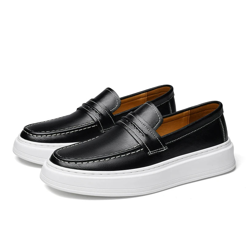 Zapatos náuticos de piel