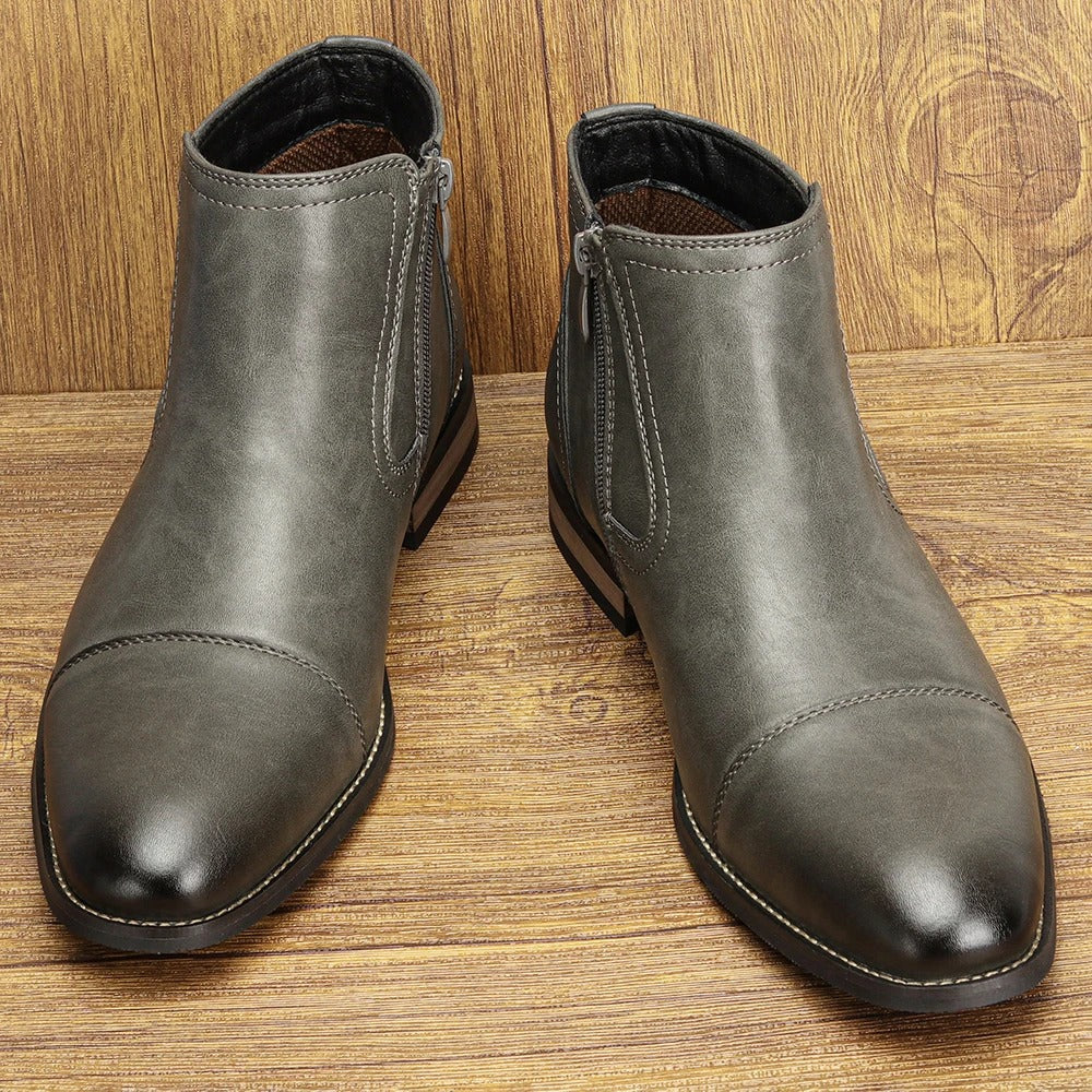 Botas Chelsea de piel