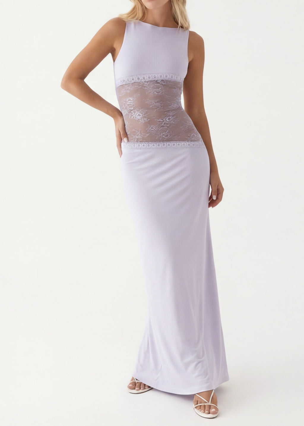 ARIA | Maxi con corte de velo
