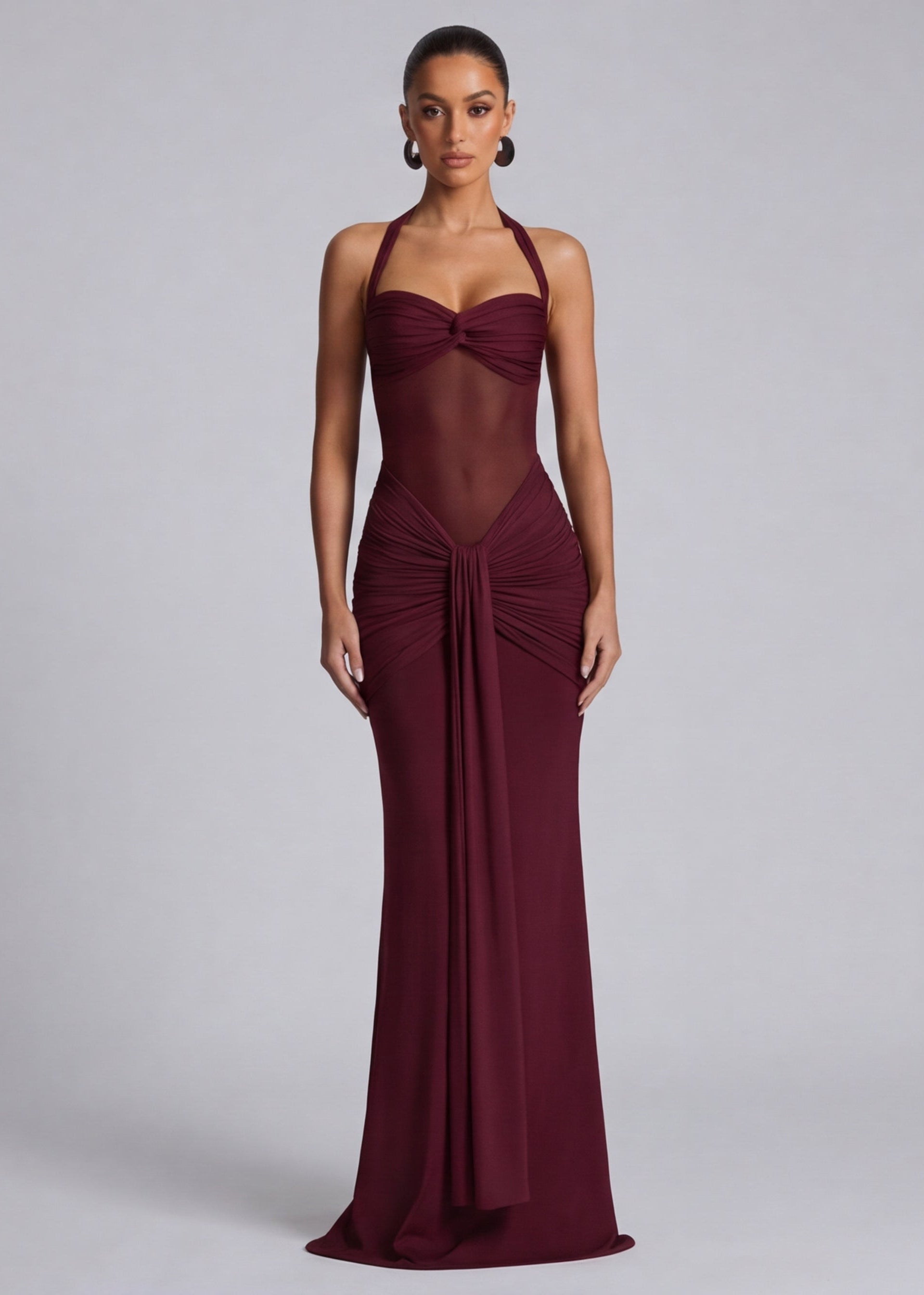 ARIA | Siren Vestido de gala con silueta de reloj de arena