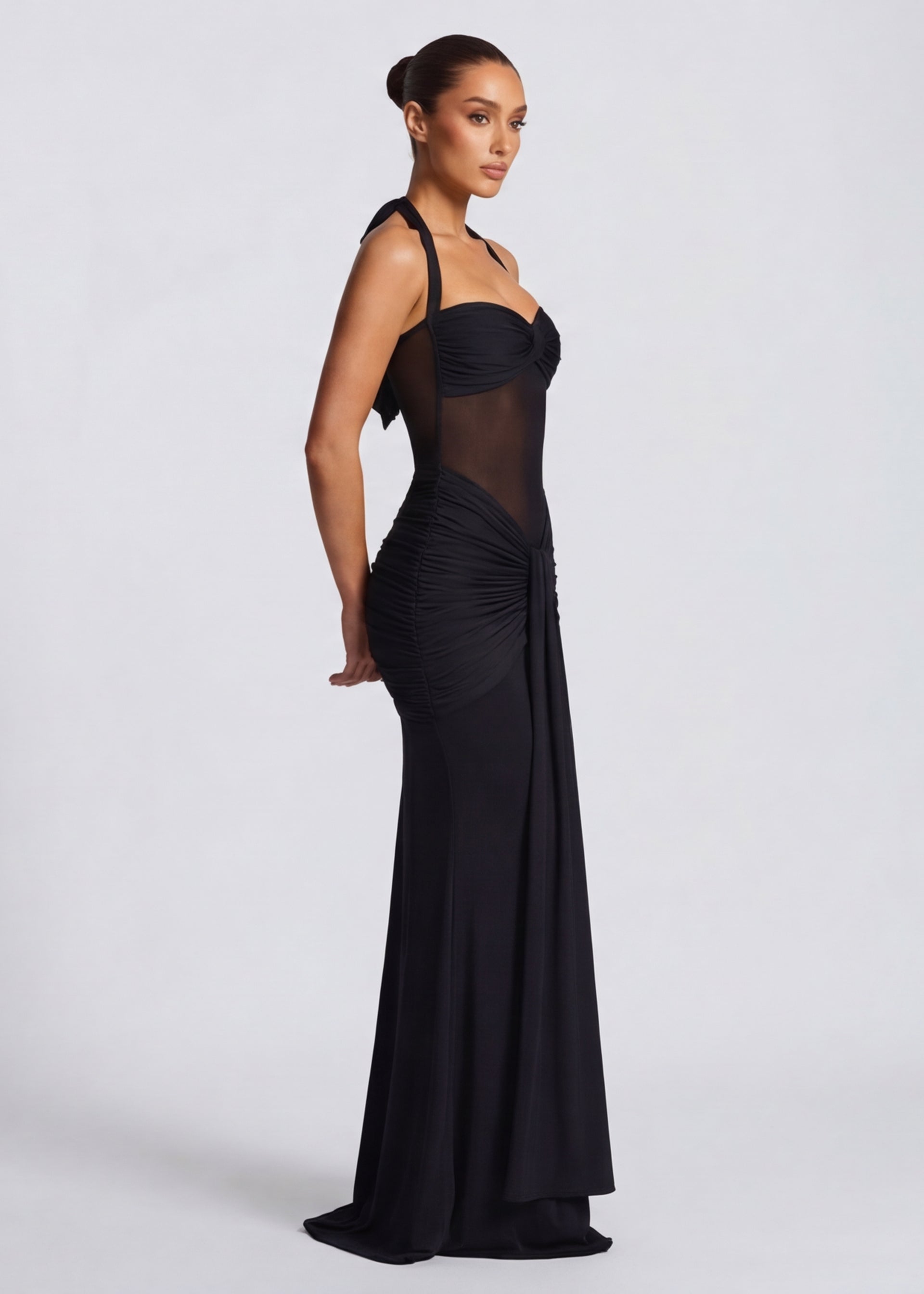 ARIA | Siren Vestido de gala con silueta de reloj de arena