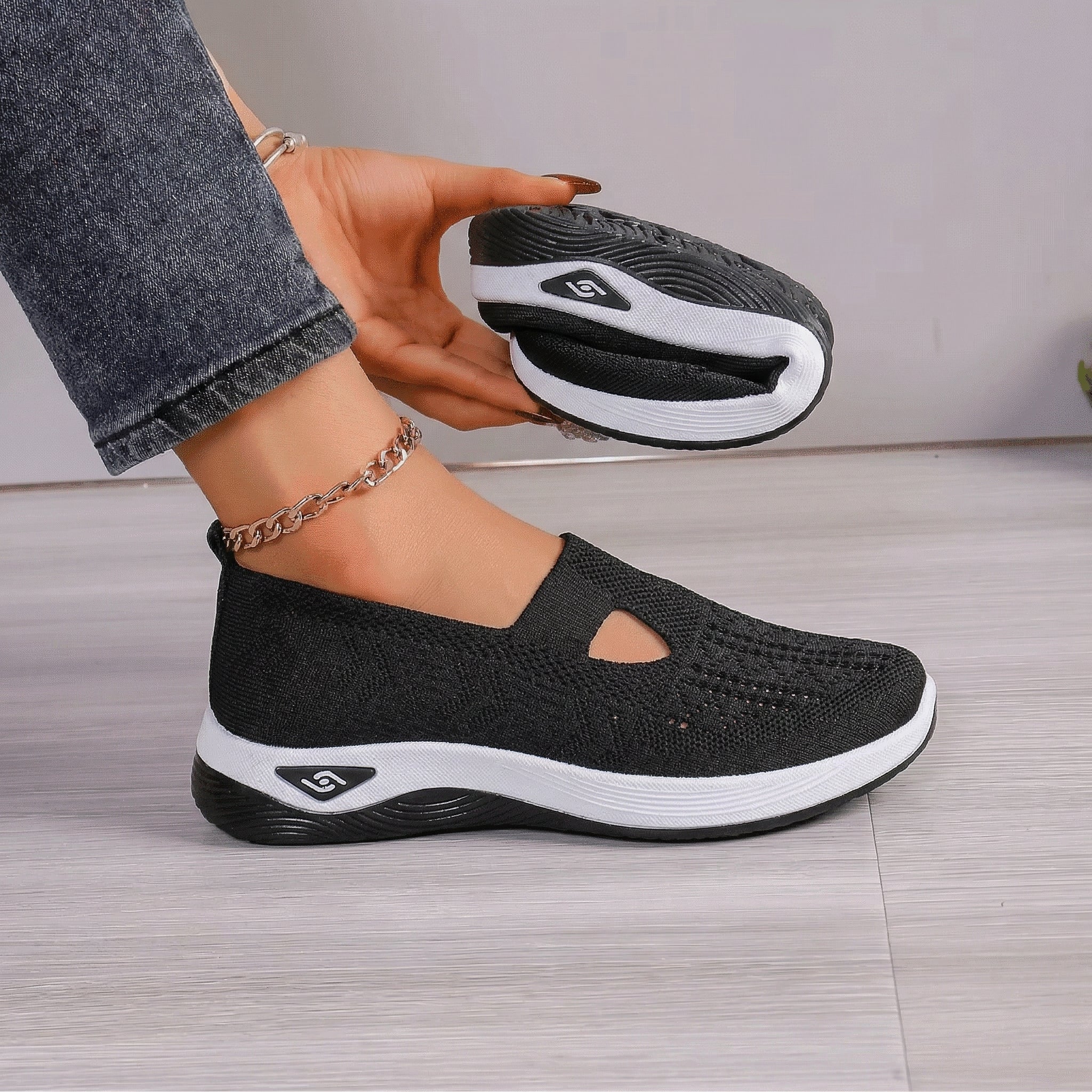 Zapatos ortopédicos cómodos y antideslizantes