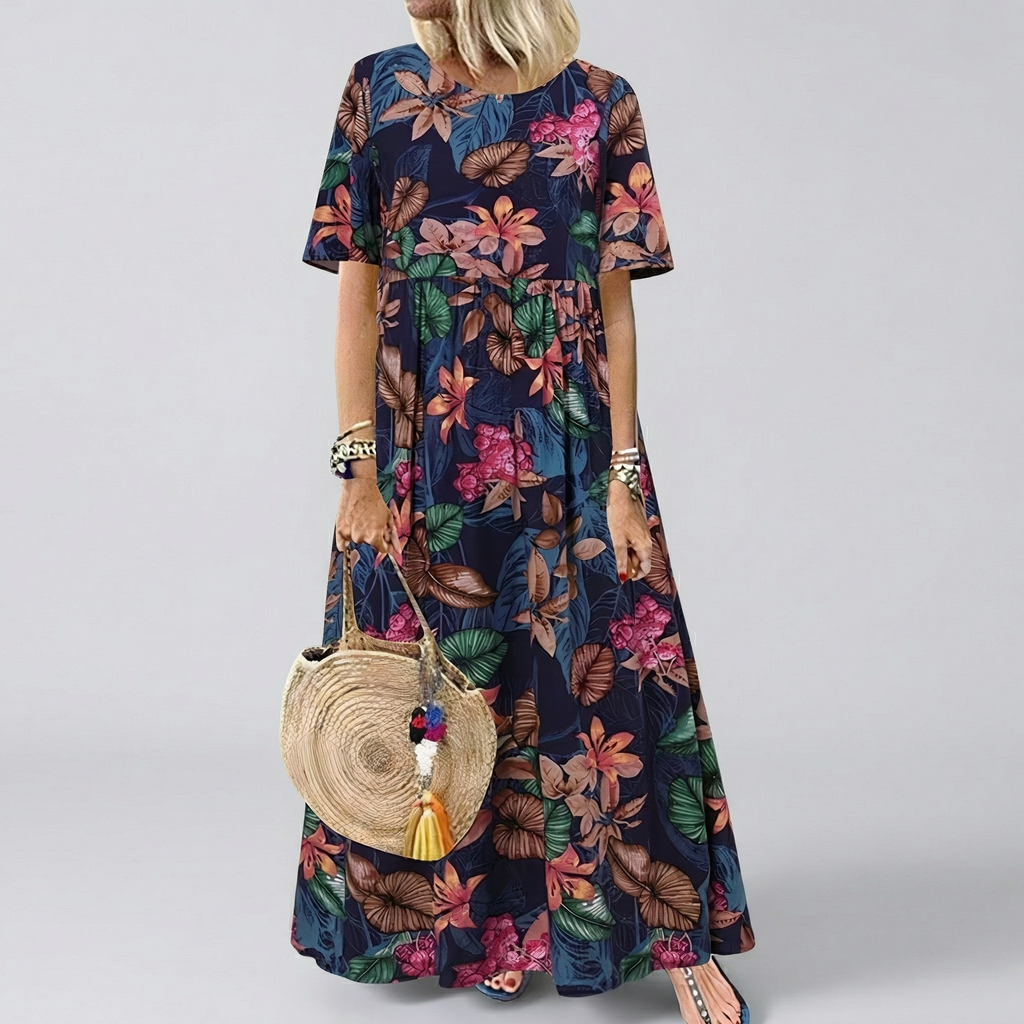 Vestido Largo Floral