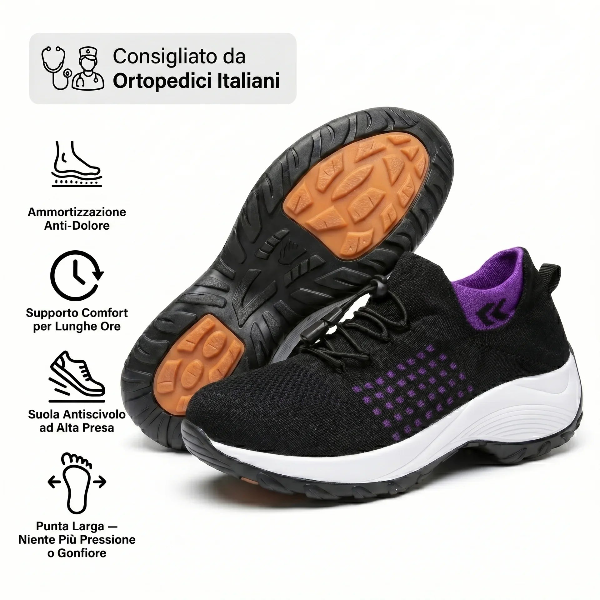 PassoNuvola Zapatos ortopédicos de confort