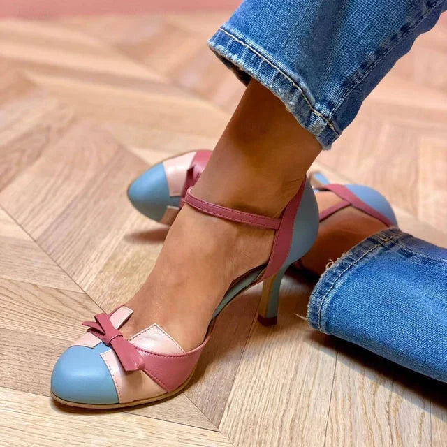 Sandalias de tacón elegantes