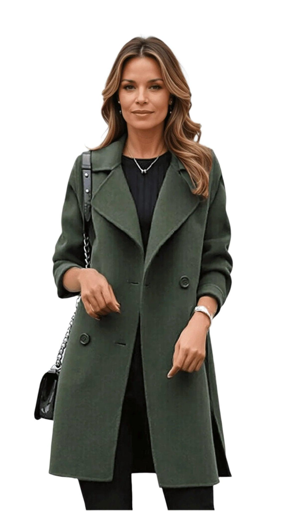 Abrigo de Invierno Clásico Chic