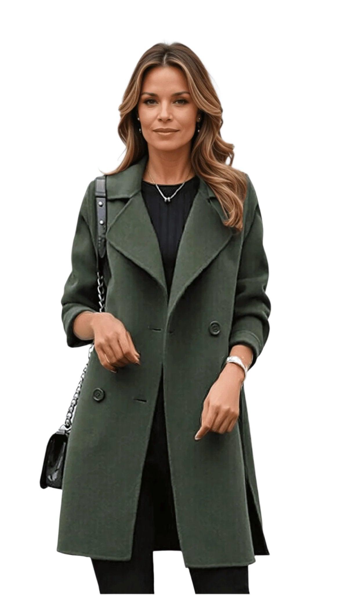Abrigo de Invierno Clásico Chic