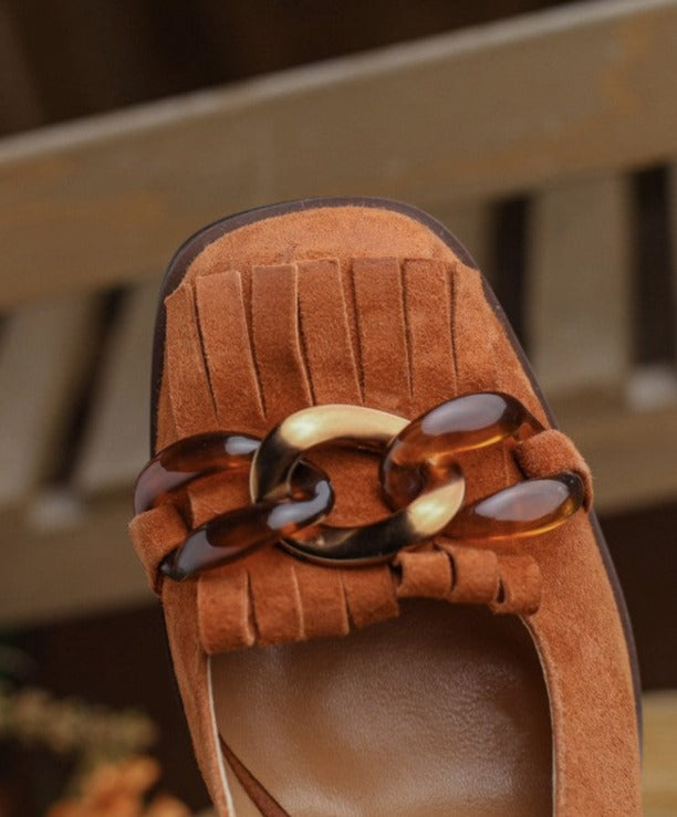 Tacones de ante Amelia
