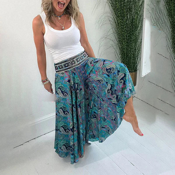Pantalones con cintura elástica