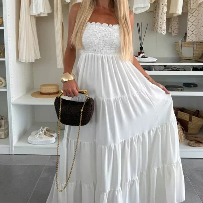 Vestido largo estilo bohemio