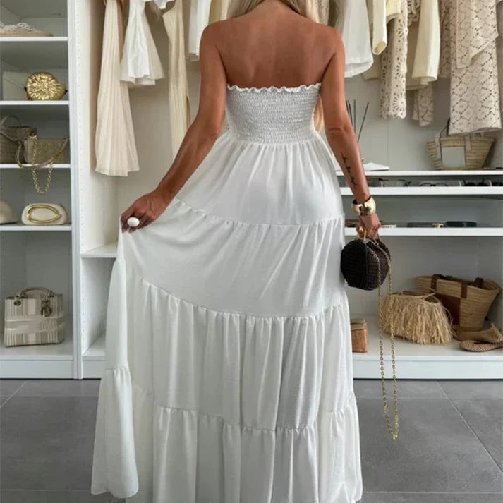 Vestido largo estilo bohemio